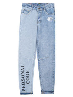 Джинсы детские PlayToday Tween 12311247, темно-синий, голубой, 146