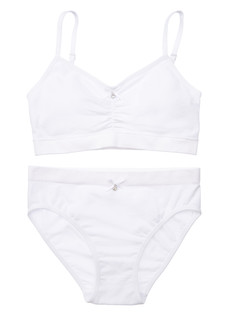 Комплект нижнего белья PlayToday Tween 32221002, белый, 146