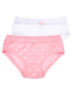 Трусы детские PlayToday Kids 32222427, белый, светло-розовый, 122