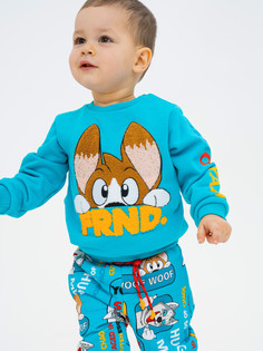 Худи детское PlayToday Baby 12313078, голубой, разноцветный, 86