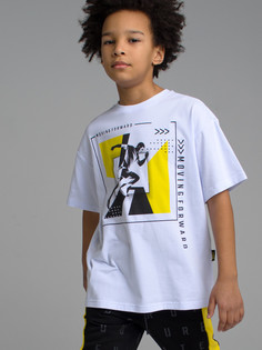 Футболка детская PlayToday Sport 32210229, белый, 140