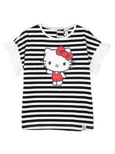 Футболка детская PlayToday Kids 12342084, красный, белый, черный, 98