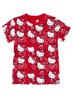 Футболка детская PlayToday Baby 12349010, белый, красный, 86