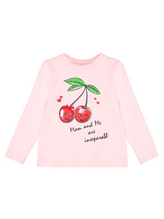 Лонгслив детский PlayToday Kids 12322113, светло-розовый, 110