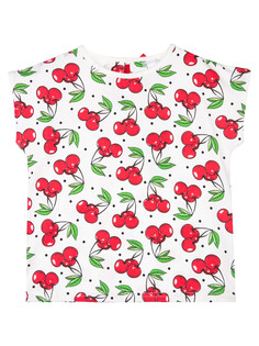 Футболка детская PlayToday Kids 12322116, белый, красный, зеленый, 122