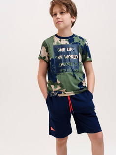 Футболка детская PlayToday Tween 12311266, разноцветный, 170