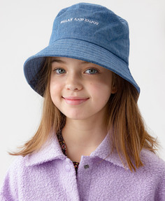 Панама детская Button Blue 123BBGX70021000, синий, 52
