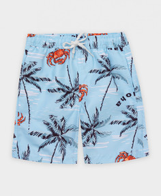 Шорты детские Button Blue 123BBBF82011818, голубой, 152