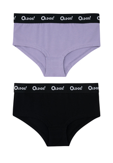 Трусы детские OLDOS OCSS23UW2KC10, лавандовый_черный, 116