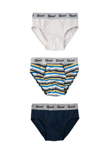 Трусы детские OLDOS OCSS23UW1KC02, серый_серо-желтый_т.синий, 116