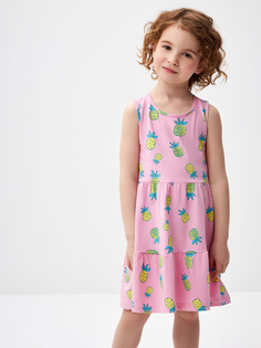 Сарафан детский Sela 3805040742 розовый принт, 92