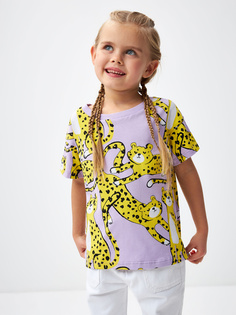 Футболка детская Sela 3804040285 сиреневый, 92