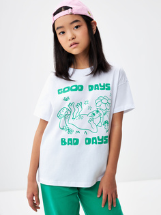 Футболка детская Sela 3804050244 белый, 146