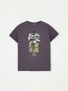 Футболка детская Sela 3804050275 антрацитовый, 122