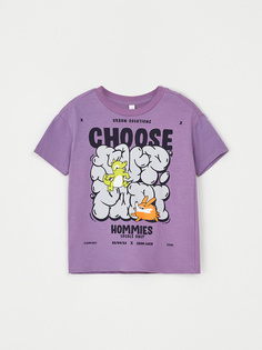 Футболка детская Sela 3804060229 винтажная лаванда, 98