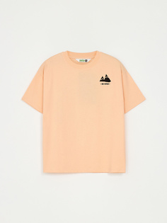 Футболка детская Sela 3804070220 персиковый, 128