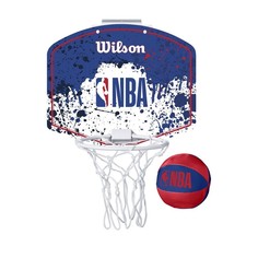 Набор для мини-баскетбола Wilson Team Mini Hoop, сине-белый