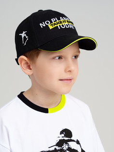 Бейсболка детская PlayToday Tween 12311156, черный, 54