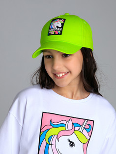 Бейсболка детская PlayToday Tween 12321367, светло-зеленый, 56