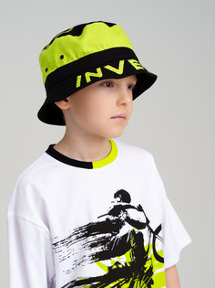 Панама детская PlayToday Tween 12311478, жёлтый, черный, 56