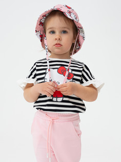 Панама детская PlayToday Baby 12349055, светло-розовый, разноцветный, 48