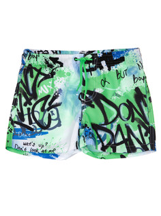 Шорты плавательные детские PlayToday Kids 12312261, черный, белый, зеленый, голубой, 116