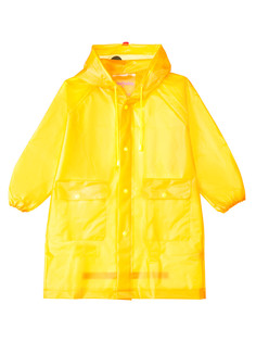 Дождевик детский PlayToday Kids 12312141, жёлтый, 116