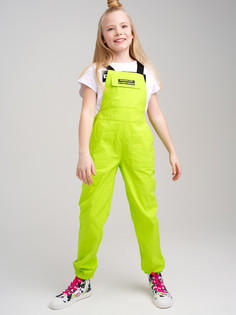 Полукомбинезон детский PlayToday Tween 12321219, светло-зеленый, 134