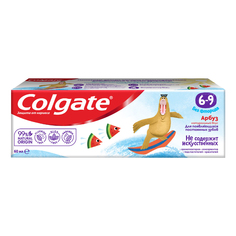 Зубная паста детская Colgate Арбуз 6-9 лет без фторида 60 мл