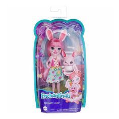 Кукла Mattel Enchantimals с питомцем 23 см в ассортименте (модель по наличию)