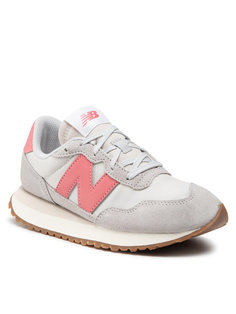 Кроссовки GS237PK New Balance бежевый 38,5 EU