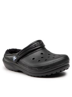 Сабо Classic Lined Clog K 207010 Crocs Черный 30,5 EU