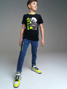 Джинсы детские PlayToday Tween 12311114, голубой, 128