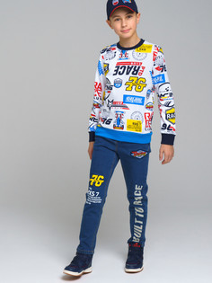 Джинсы детские PlayToday Tween 12311042, синий, 134