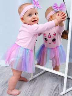 Боди детское PlayToday Newborn-Baby 12329010, сиреневый, 62