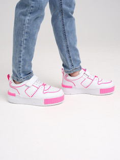 Кроссовки PlayToday Tween 12321511, белый, фуксия, 37