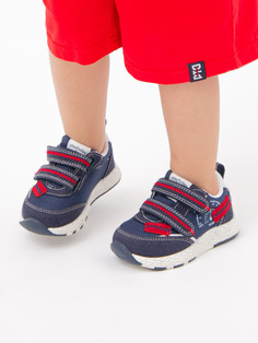 Кроссовки PlayToday Newborn-Baby 12319014, тёмно-синий, красный, белый, 24