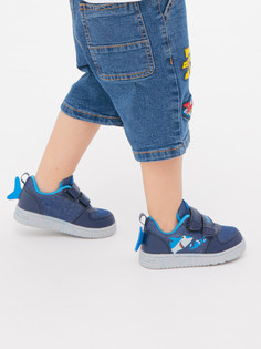 Кроссовки PlayToday Newborn-Baby 12319015, черный, синий, серебро, 24