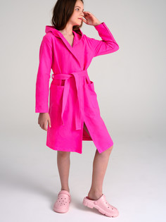 Халат детский PlayToday Tween 12321539, фуксия, 122