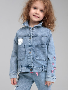 Куртка джинсовая детская PlayToday Kids 12322082, голубой, 98