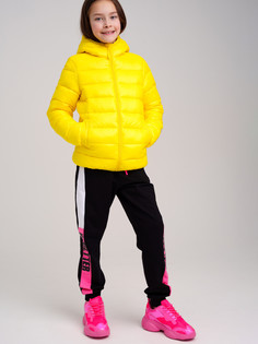 Куртка детская PlayToday Tween 12321124, жёлтый, 170