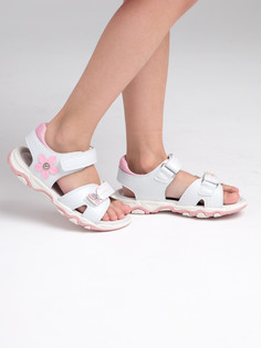 Сандалии PlayToday Kids 12322393, белый, светло-розовый, 29
