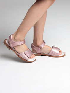 Сандалии PlayToday Kids 12322398, золотистый, светло-розовый, 25