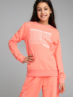 Свитшот детский PlayToday Tween 12321028, коралловый, 152