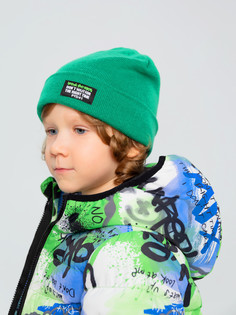 Шапка детская PlayToday Kids 12312263, зеленый, 50