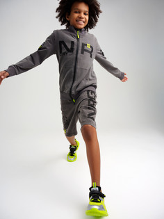 Шорты детские PlayToday Tween 12311071, серый, 140