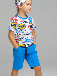 Шорты детские PlayToday Kids 12312048, синий, 104