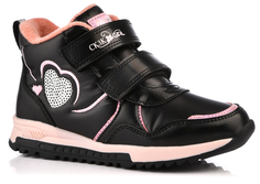 Ботинки Сказка для девочек, размер 29, чёрные, R519865891