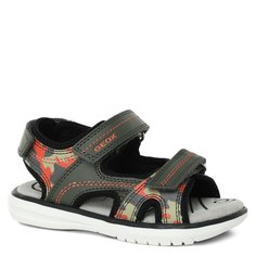 Сандалии GEOX J15DRD, темно-зеленый, 36