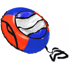 Санки-ватрушка, серия "Спорт", 120см, сине-красная (в пакете) Belon